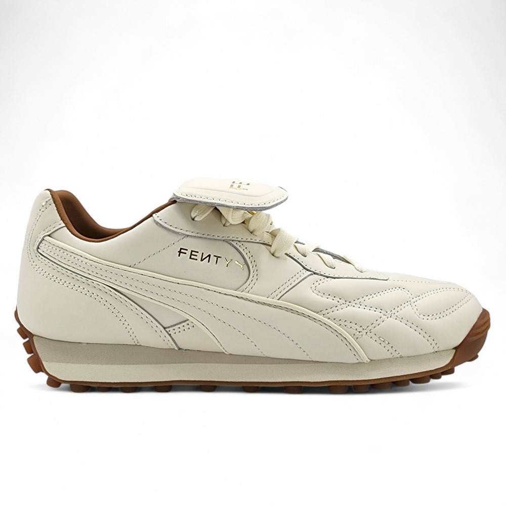 PUMA Fenty x Avanti VL Warm White Shoes Mens 9 Leather 398672-02 NEW without Tag